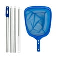 thumbnail image 2 of Jiaeri Heavy Duty Swimming Pool Skimmer Net with Telescopic Aluminum Pole, Fine Mesh Leaf Rake for Inground and Above Ground Pools, Professional Pool Cleaning Tool for Removing Leaves and Debris, 2 of 8