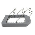 thumbnail image 1 of Pot Lid Organizer, Easy To Use Practical Durable Pot Lid Holder Rest Plastic  For Home White,Grey, 1 of 8