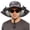 Camouflage Gray, variant on Solar Fan Hat,Solar Powered Fan Hat for Men Women,Wide Brim Sun Hat with 2 Solars Fan,2-in-1 Hands-Free Hats Fans
