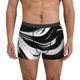 thumbnail image 1 of Balery Abstract Black White Swirls Calzoncillos bóxer para hombre, ropa interior de algodón suave y transpirable con cinturilla de nailon-Small, 1 of 5
