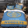 thumbnail image 1 of Denver Nuggets Bedding Set Duvet Cover Without Filler, 1 of 6