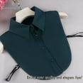 thumbnail image 7 of LoudSung False Collar Detachable Half Shirt Blouse Fake Collar Elegant Pure Color Dickey Simple Designs for Women Girls, 7 of 7