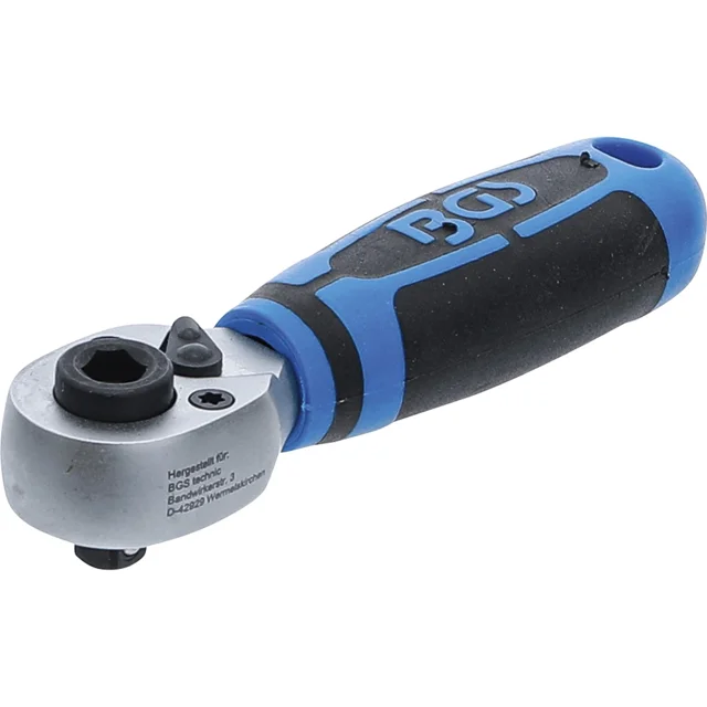 Matraca para Puntas BGS 354 Tipo Desarmador 1/4' Hexágono Interior 6,3 MM