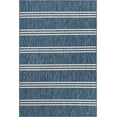 thumbnail image 5 of Jill Zarin Outdoor Collection Area Rug - Anguilla (6' 1" x 9' Rectangle Blue/Ivory), 5 of 8
