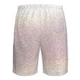 thumbnail image 6 of Kdxio Glitter Light Pearl Pattern Mens Casual Shorts - Drawstring Summer Beach Sports Shorts for Men, 6 of 9