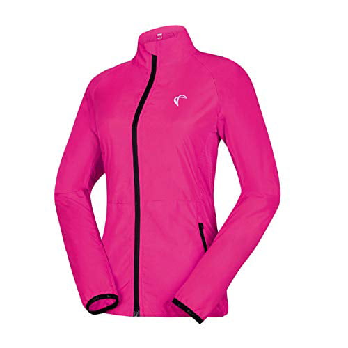 Lightweight and Waterproof Carp Women’s Packable Windbreaker Jacket Outdoor Active Cycling Running Skin Coat J 