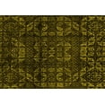 thumbnail image 1 of Ahgly Company Indoor Rectangle Abstract Yellow Modern Area Rugs, 8' x 12', 1 of 4
