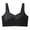 Black, variant on Luvior Seamless Underwire Bra Light Support Side Coverage Shaping Bralette Purple L