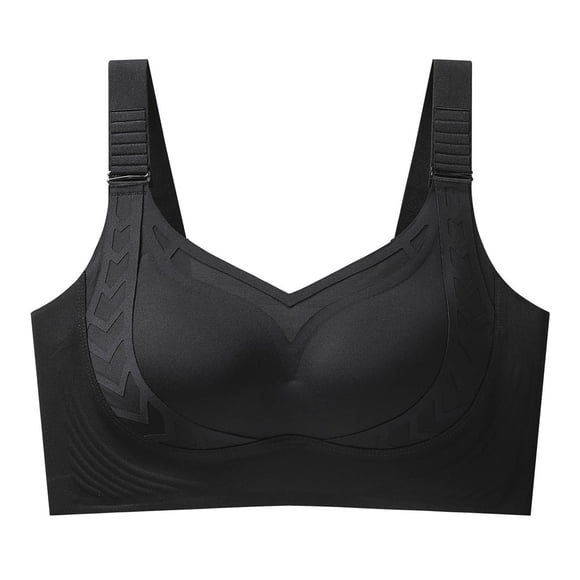 Seamless Light Support Lift Up Bra for Side Coverage Shaping Full Figure Comfort Underwire Bra Women’s Everyday Wireless Support