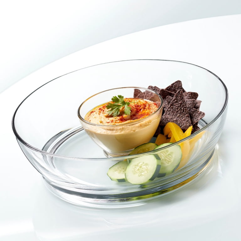 Anchor Hocking Glass Chip & Dip Set, 2-Piece photo 2