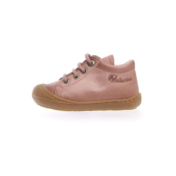 FW25 Naturino Mini Cocoon Laces Rose with Honey Sole