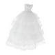 thumbnail image 1 of Vestido de novia, modelo de muñeca, joyería, juego de simulación, figura a escala 1/6, vestido de novia Blanco, 1 of 9