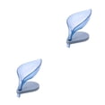 thumbnail image 3 of Guardoinrt ABS Stylish Self-Draining Sponge Tray For Home And Office Self-draining Dish Sponge Drying Rack Suction Up Dish Blue Type 1 2Set, 3 of 6