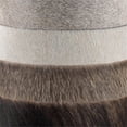 thumbnail image 3 of Jamie Young Co Winslow Modern Leather & Steel Table Lamp in Gray/White/Bronze, 3 of 5