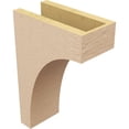 thumbnail image 5 of 5"W x 10"D x 15"H Classic Huntington Rough Cedar Woodgrain TimberThane Corbel, Primed Tan, 5 of 6