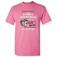 thumbnail image 2 of Rabies Awareness Fun Run - Funny TV Comedy Running T Shirt - Large - Azalea, 2 of 6