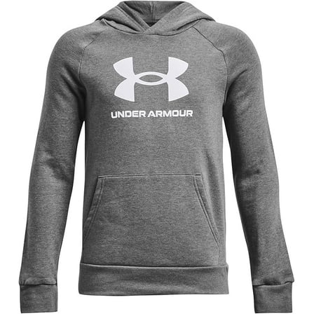 Under Armour Boys' Rival Fleece Big Logo Hoodie S