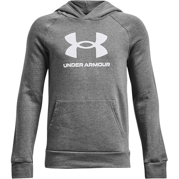 Under Armour Boys' Rival Fleece Big Logo Hoodie S