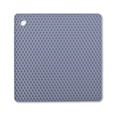thumbnail image 1 of ADVEN Heats Insulation Table Mat Dish Plate Pot Pad Square Coaster Nonslip Placemat Desk Countertop Protector Kitchen Draining Gray, 1 of 1