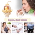 thumbnail image 4 of Mini Decorative Hand Warmers Portable with Scarf for Winter Outdoor (Beige), 4 of 9