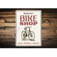 thumbnail image 1 of Bike Shop Novelty Decor, Metal Wall Sign - 10x14 Inches, 1 of 4