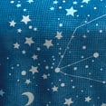 thumbnail image 5 of Cobertor Ligero Individual Elefantito Galaxia Color Azul Estrellas Suave Térmica, 5 of 5
