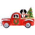 thumbnail image 3 of CafePress - Christmas Berner Red Truck T Shirt - Infant T-Shirt, 3 of 4