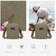thumbnail image 5 of Bolso de hombro de lona estilo coreano para hombre | Bandolera mediana | Tejido natural ecológico | Gran capacidad (20 x 16 x 6 cm) | Mochila informal verde para caminar y hacer ejercicio, 5 of 6