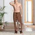 thumbnail image 2 of Naloa Coffee Cafe Cup Pajama Pants Men, PJ Bottoms, Sleep & Lounge Pants-Medium, 2 of 6