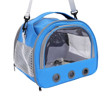 Gifts for Pet Lovers!Tengw Bird Travel Carrier Excursion Bag Bird Travel Cage Portable Breathable Shoulder Bag Foldable Bird Excursion Bag for Small Parrots Hamsters