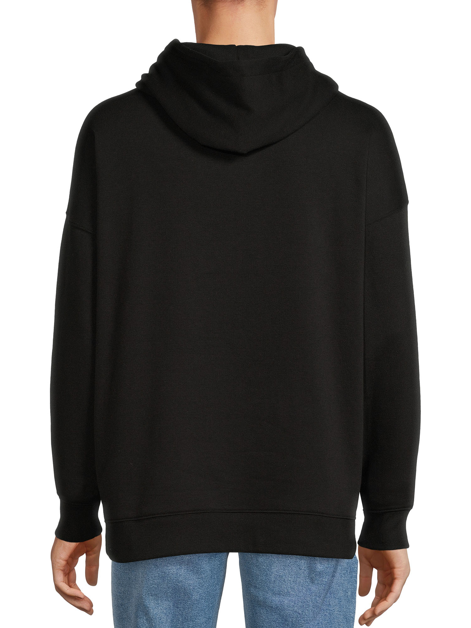 No Boundaries All Gender Fleece Hoodie Sweatshirt, Men's Sizes XS - 5XL - image 3 of 5