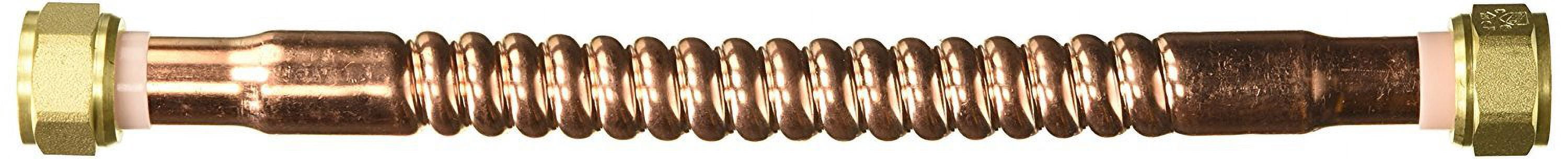 Homewerks 7211-12-34FIP-T Copper Connector - 0.75 Female Iron Pipe x 12 in.