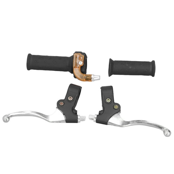 Juego de palancas de freno y puños del acelerador, 22 mm, para motocicletas, con acelerador giratorio, manija del acelerador, palanca de freno, manija del embrague, diseño de última generación