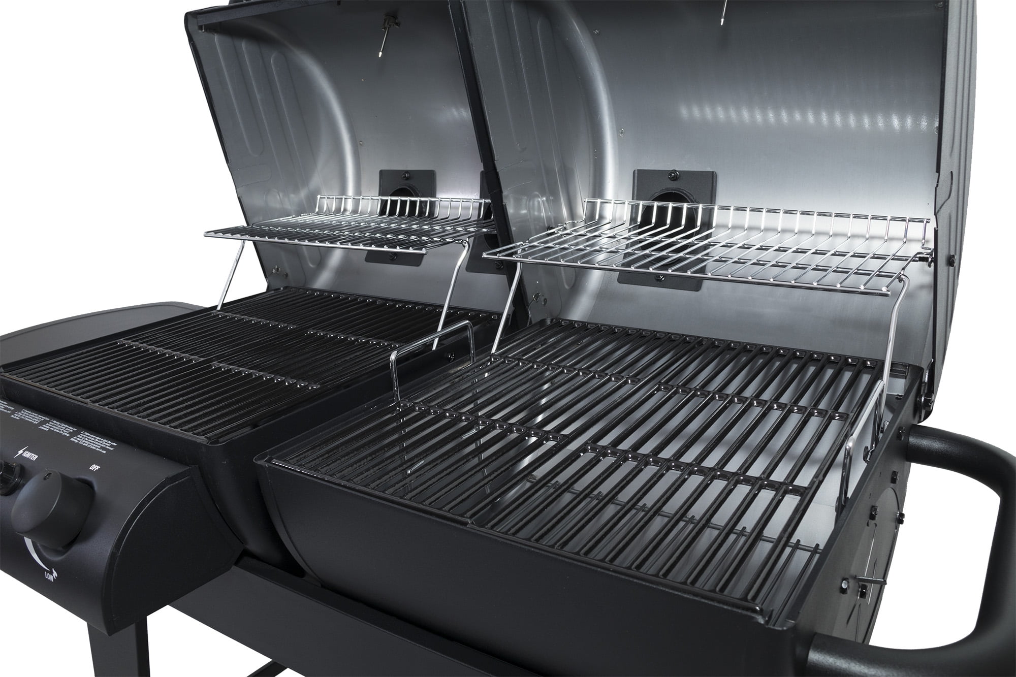 Char Griller Dual 2 Burner Gas Charcoal Combo Grill