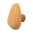 thumbnail image 1 of Perchero de madera montado en la pared perilla del cajón del tocador organizador multiusos de entrada gancho de toalla de pared percha para baño dormi Triángulo, 1 of 9