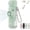 Green, variant on 2-in-1 Water Bottle with Built-in Foldable Fan, USB-C Rechargeable 3-Speed Cooling Cup with Straw, Portable Cooling Fan Bottle, for Summer Beach, Camping, Hiking & Outdoor Sports (Green)
