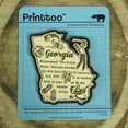 thumbnail image 4 of USA Georgia State Map Wooden Magnet Souvenir Fridge Magnet Gift, 4 of 5