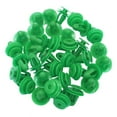 thumbnail image 4 of relayinert 50 Pieces Door Panel Fastener Car Interior Trim Fixed Clips Set Bumper Lightweight Clamp Convenient Push Retainer Green 1Set, 4 of 6