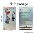 thumbnail image 5 of Press On Nails 24pcs Independence Day False Nails Almond Acrylic Nails For Everyday Wear And Festive Celebrations, 5 of 11