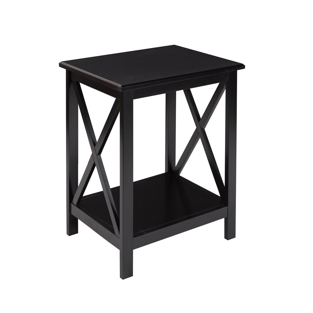 Better Homes & Gardens Accent Table Clayton Rectangle XSide Black