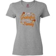 thumbnail image 3 of Inktastic I'm Grateful for my Family in Orange with Fall Leaves Women's T-Shirt, 3 of 5