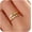 Gold, variant on I am Enough Rings for Women, Sterling Silver Plated Inspirational Mantra Statement Open Ring for Men 14k Gold Plated Faith Over Fear Wrap Encouragement Adjustable Ring to Daughter
