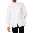 thumbnail image 2 of Lacoste Chest Pocket Shirt, White, 2 of 5