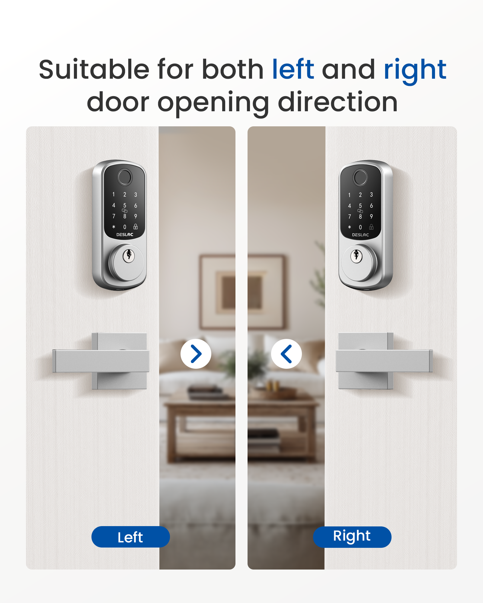 DESLOC B200 Smart Door Lock with Fingerprint photo 4