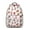 White-4, variant on Pineapple Print Waterproof School Backpack - Ergonomic Student Backpack with Spinal Support & Breathable Straps for Teens & College Students