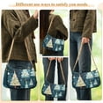 thumbnail image 5 of Christmas Trees and StarsWomen Small Shoulder Bag Crossbody Tote Hobo Bags Purse Clutch Handbags with Chain Strap for Women, 5 of 7