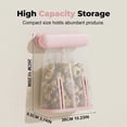 thumbnail image 3 of Storage Containers Set Versatile Mesh Storage Bag Strong Adhesion Wall Mounted Kitchen Storage Bag with Breathable Mesh— No Drilling Required Wide Top Loading Design Instant Bottom Retrieval, 3 of 9