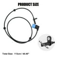 thumbnail image 5 of Unique Bargains 1 Set Rear Left Right ABS Sensor Wheel Speed Sensor for Mercedes-Benz B Electric Drive 14-15 2465400417, 5 of 7