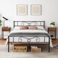 thumbnail image 3 of M optimized Twin Size Metal Bed Frame Platform with Headboard and Footboard, Twin Bed Frame with Storage, No Box Spring Needed, Easy Assembly, 3 of 6