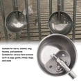 thumbnail image 4 of Automatic Pig Waterer Livestock Waterer for Pigs, Goats, Sheep, Dogs, and Cows with Valve Control System and Stable Material, Suitable for Barns, Stables, Dog Houses, and Pastures, 4 of 7